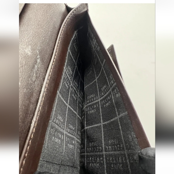 Celine all leather brown wallet - Picture 15 of 16
